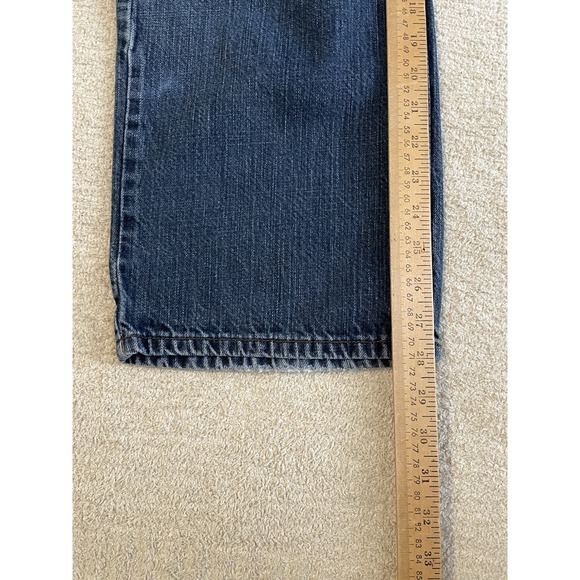 Denizen Levi 281 Mens Blue Jeans Size 36x30 Straight Fit Denim 100% Cotton - Picture 6 of 8